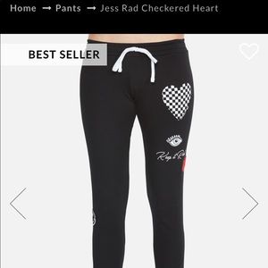 Lauren Moshi Black Joggers Size S NWOT